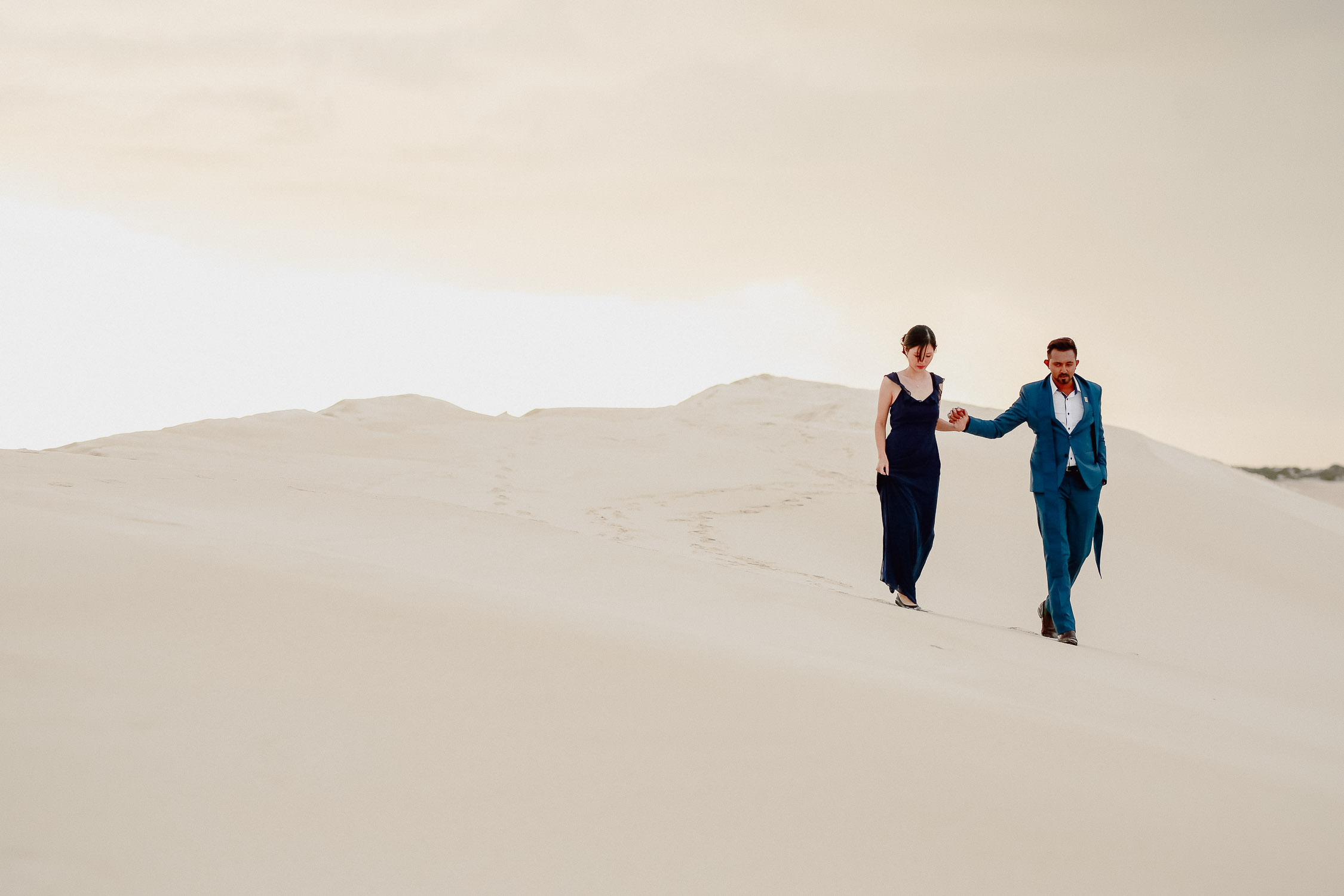 Perth pre-wedding at Lancelin sand dunes, Pinnacles Desert and forest by Naz on OneThreeOneFour 1