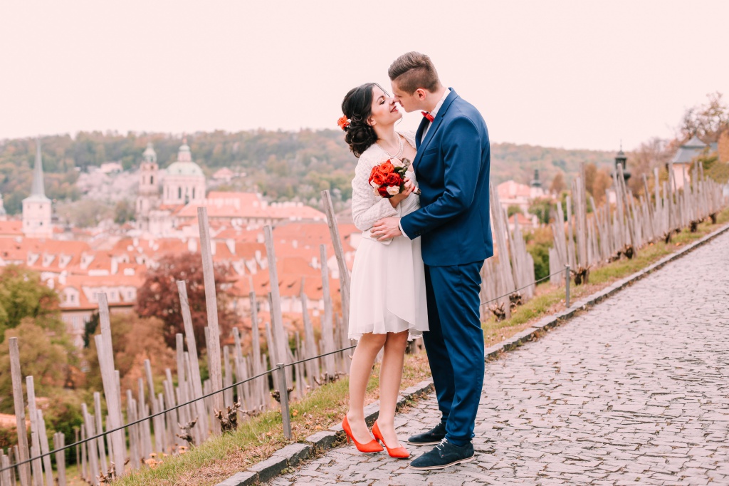 Prague Pre-Wedding Photography At Garden Of The Ramparts In Spring  by Vickie on OneThreeOneFour 8