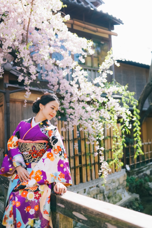 Japan Kyoto Kimono Photoshoot At Gion District And Kennin-Ji Temple  by Kinosaki  on OneThreeOneFour 4