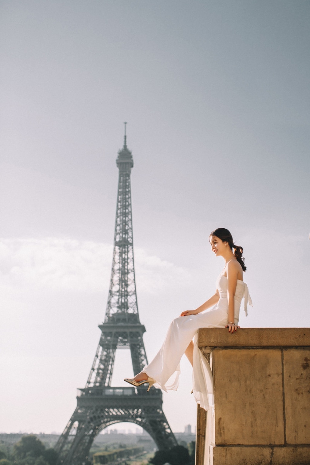 法國巴黎蜜月旅拍 - 艾菲爾鐵塔、羅浮宮與比爾哈克姆橋 by Vin on OneThreeOneFour 1