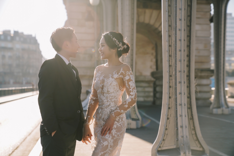 Elegance in Every Frame: Victoria & Eugene's Parisian Engagement Photoshoot by Vin on OneThreeOneFour 12