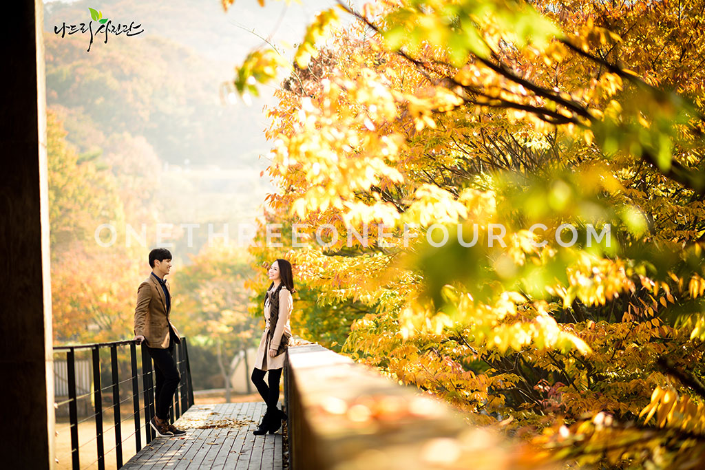 Korean Studio Pre-Wedding Photography: Autumn (Outdoor) by Nadri Studio on OneThreeOneFour 6