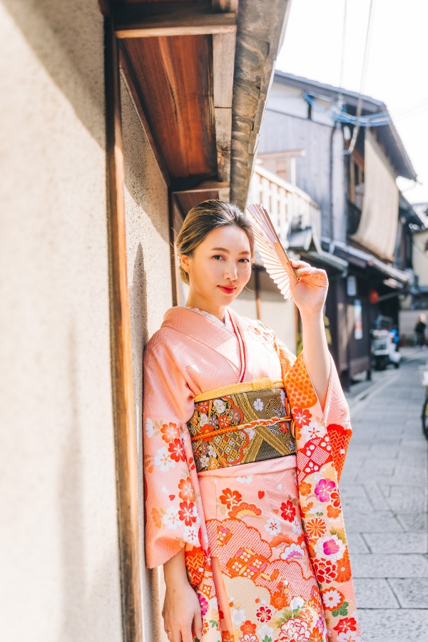 Kyoto Kimono Prewedding Photoshoot Higashiyama District Japan by Shu Hao on OneThreeOneFour 86