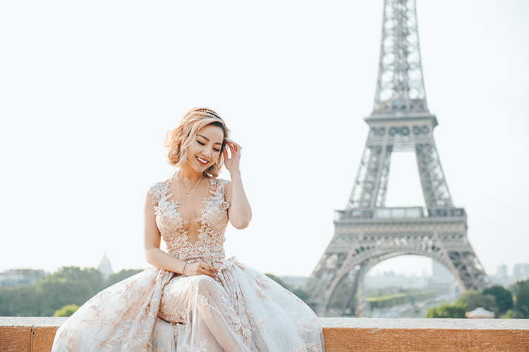 巴黎艾菲爾鐵塔婚紗拍攝