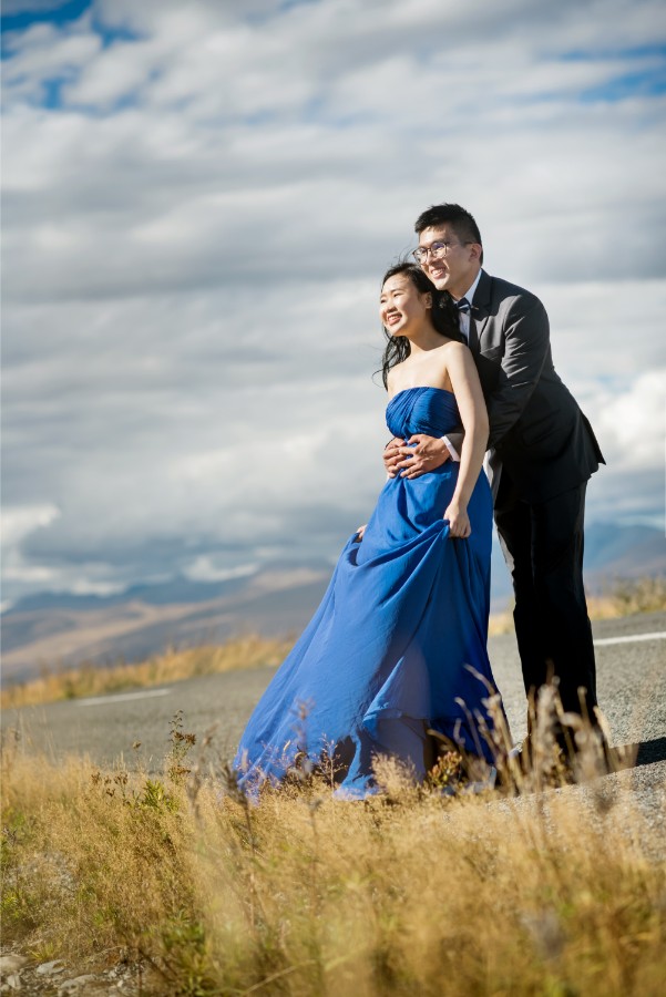 New Zealand Starry Night Prewedding Photoshoot with Alpaca Farm  by Mike on OneThreeOneFour 11