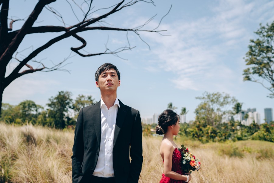 F&N: Cutest couple pre-wedding at Jurong Lake, Gardens by the Bay & Jewel by Grace on OneThreeOneFour 1