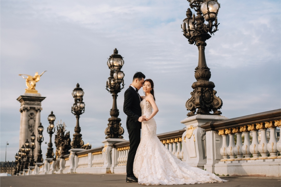 A&K: Canadian Couple's Paris Pre-wedding Photoshoot at the Louvre  by Vin on OneThreeOneFour 8