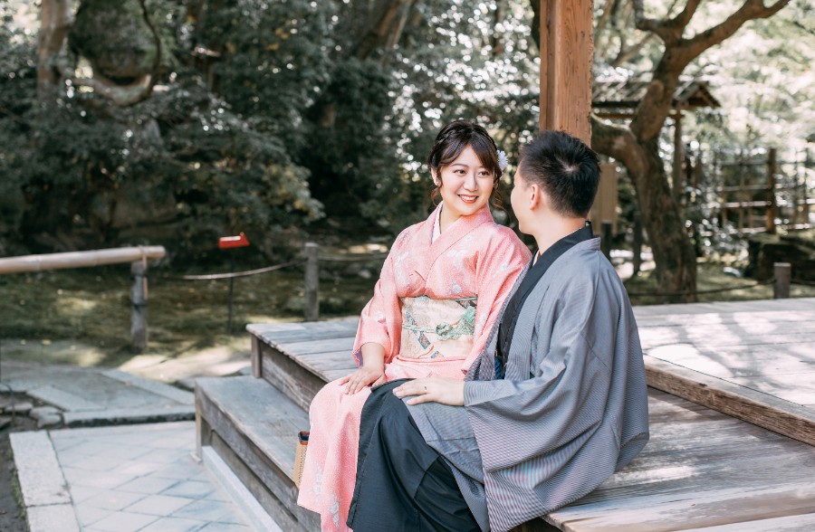 E&L: Kyoto Pre-wedding Photoshoot at Nara Park and Gion District by Jia Xin on OneThreeOneFour 9