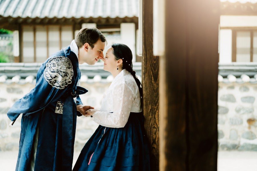B&J: Hanbok pre-wedding at Namsangol Hanok Village in Seoul by Jungyeol on OneThreeOneFour 14