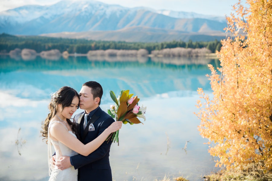 New Zealand Lake Tekapo, Lake Pukaki and Arrowtown Pre-Wedding Photoshoot by Fei on OneThreeOneFour 22