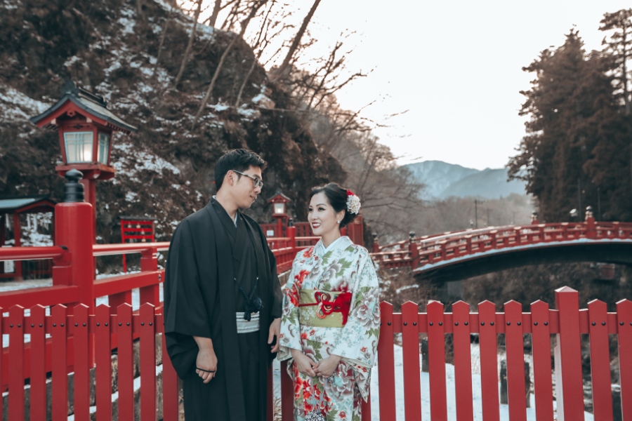 R&B: Tokyo Winter Pre-wedding Photoshoot at Snow-covered Nikko by Ghita on OneThreeOneFour 32