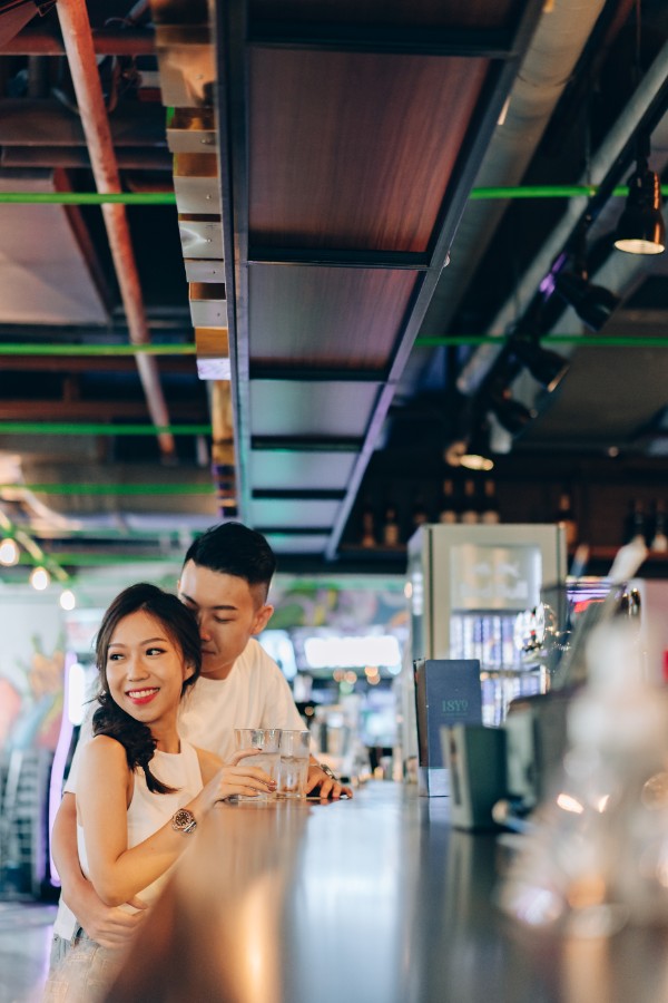 C&M: Fun pre-wedding at Level Up bar, Changi Jewel and Wetlands by Michael on OneThreeOneFour 22