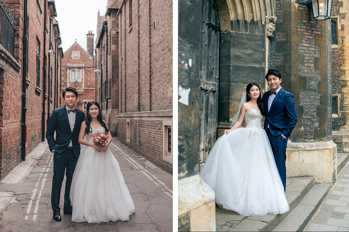 UK Cambridge Retro Themed Pre-wedding Photoshoot by Dom on OneThreeOneFour 4