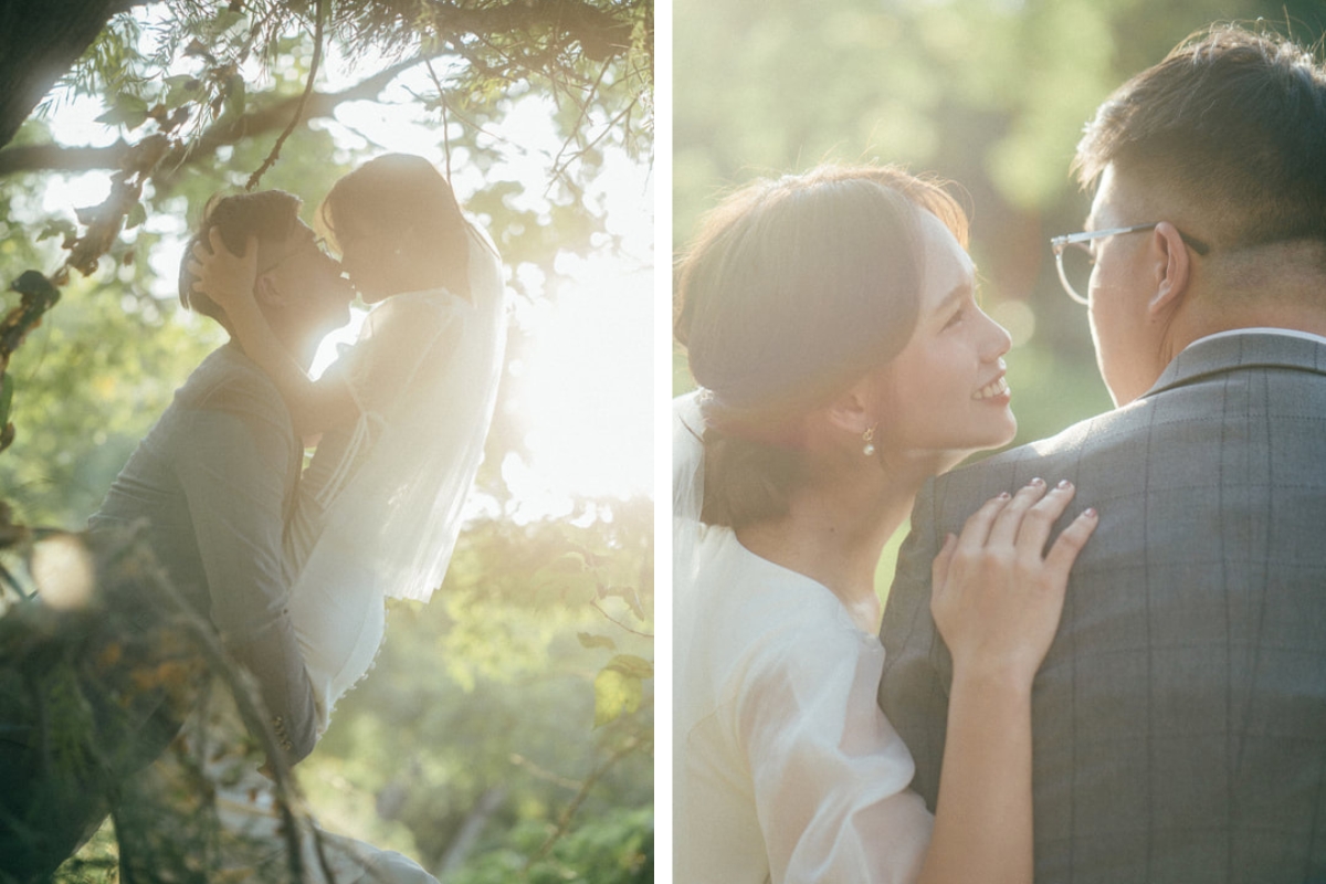 Taiwan Pre-Wedding Photoshoot Autumn Garden Scenic Nature  by  on OneThreeOneFour 13