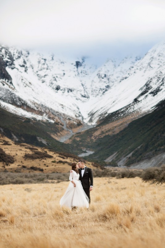 New Zealand Mount Cook Prewedding Photoshoot with Singaporean Couple by Mike on OneThreeOneFour 12