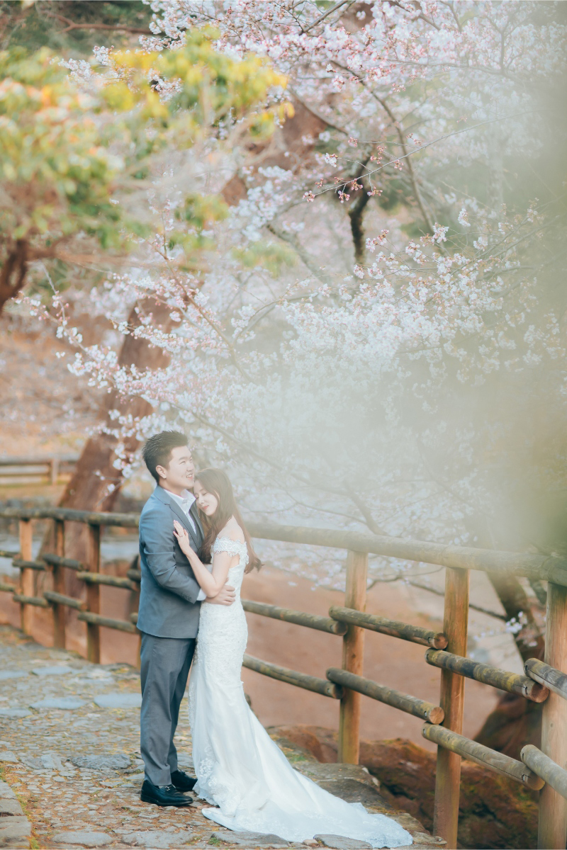 穿著日本傳統和服在日本京都櫻花季的婚紗拍攝 by Kinosaki on OneThreeOneFour 19