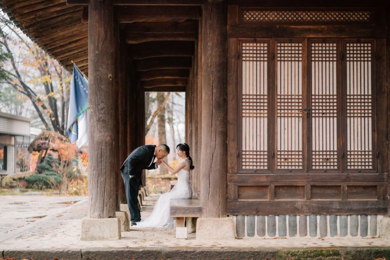 J&R Korea Outdoor Pre-wedding Photoshoot In Nami Island by Jungyeol on OneThreeOneFour 17