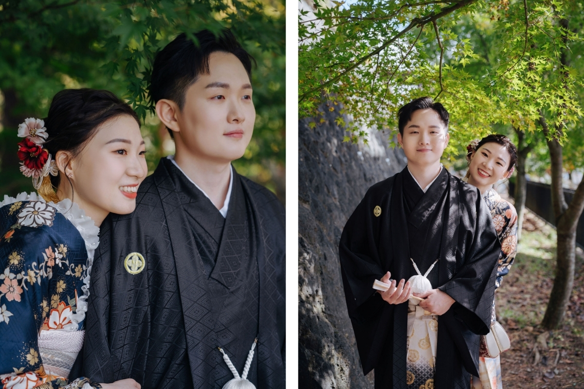 Tokyo Pre-Wedding Photoshoot with Chureito Pagoda, Lake Kawaguchiko, and Lake Yamanaka by Dahe on OneThreeOneFour 2