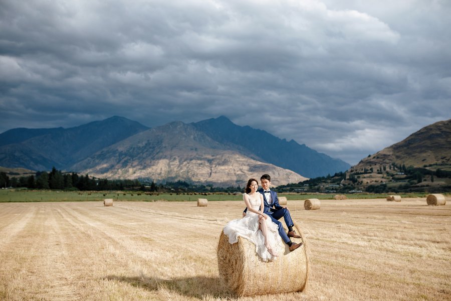 J&T: New Zealand Pre-wedding Photoshoot at Lavender Farm by Fei on OneThreeOneFour 26