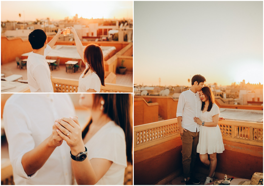 Morocco Pre-Wedding Photoshoot At Marrakech Riad, Medina And Le Jardin Secret  by Rich on OneThreeOneFour 21