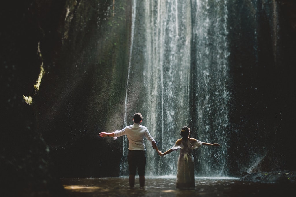 峇里島 金塔馬尼高地, Cepung瀑布和Nyani海灘婚紗拍攝 by Cahya on OneThreeOneFour 3