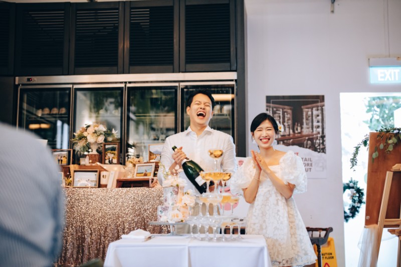 S&B: Lovely Wedding at lush venue, Botanico at the Garage, with Korean couple by Cheng on OneThreeOneFour 41