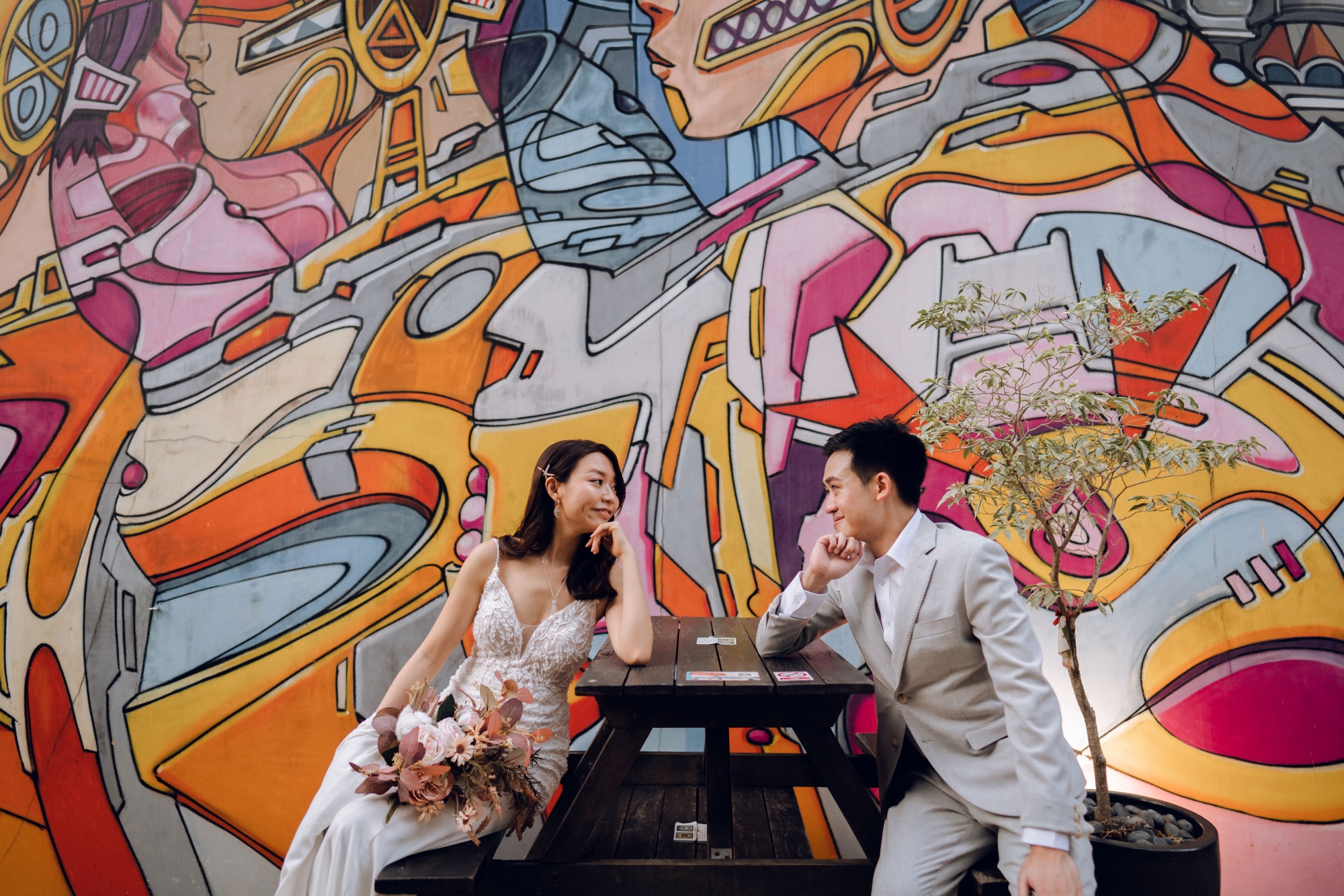 Prewedding Photoshoot At National Gallery And Armenian Street Carpet Shop by Samantha on OneThreeOneFour 28