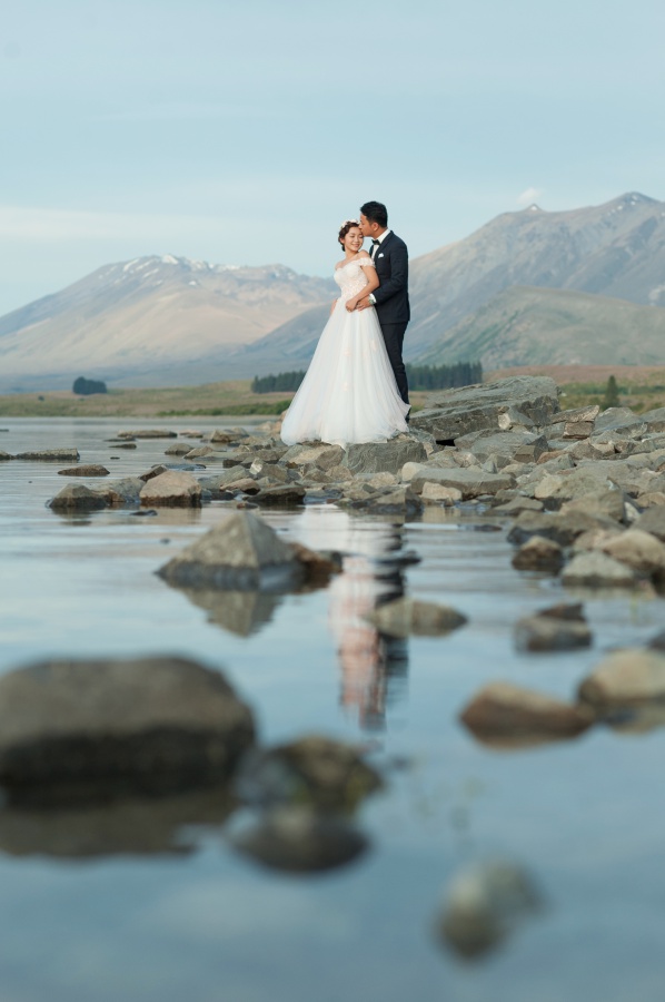 New Zealand Pre-Wedding Photoshoot At Snow Mountain And Lake Tekapo  by Mike  on OneThreeOneFour 14