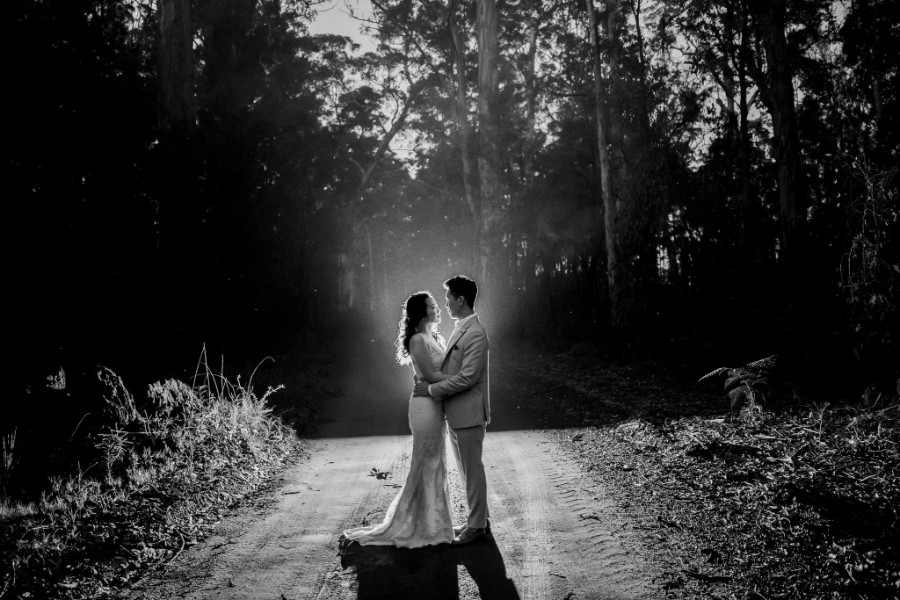 C&S: Perth pre-wedding overlooking a valley, with whimsical forest and lake scene by Jimmy on OneThreeOneFour 17