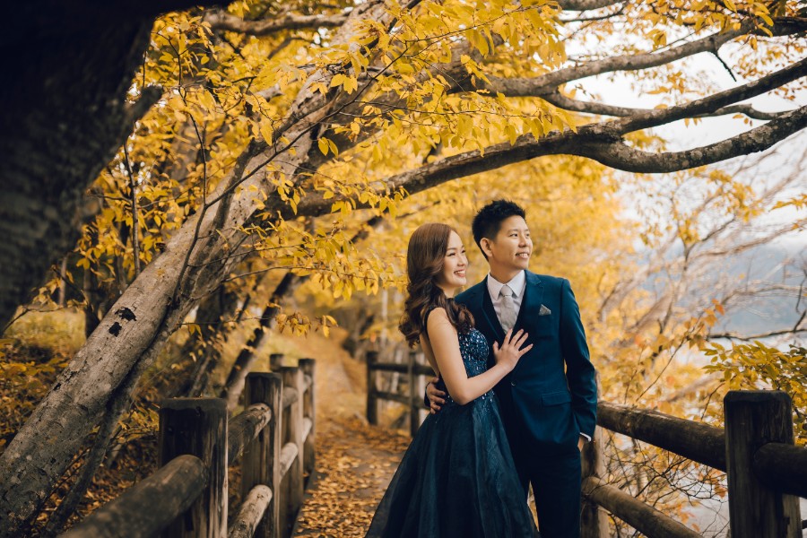 C: Japan Tokyo Pre-Wedding Photoshoot At Lake Chuzenji During Autumn  by Lenham  on OneThreeOneFour 3