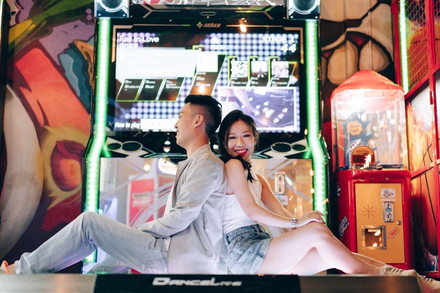 C&M: Fun pre-wedding at Level Up bar, Changi Jewel and Wetlands by Michael on OneThreeOneFour 14