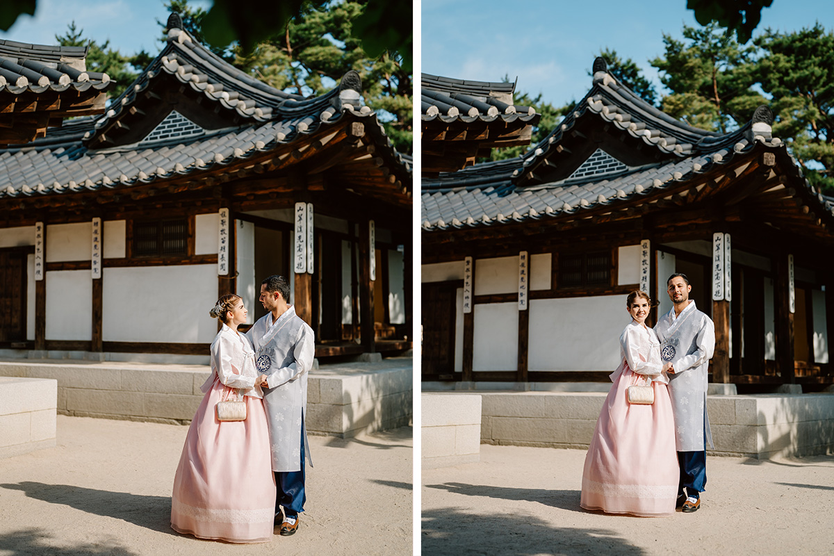 Korean Couple Hanbok Photoshoot for Foreigners by Jungyeol on OneThreeOneFour 4