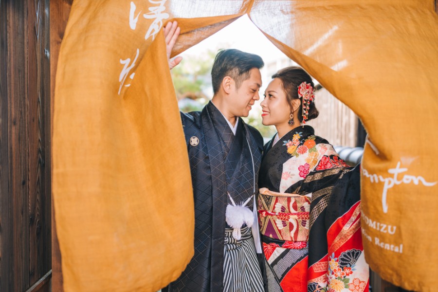 P&D: Kyoto pre-wedding in kimonos by Shu Hao on OneThreeOneFour 17