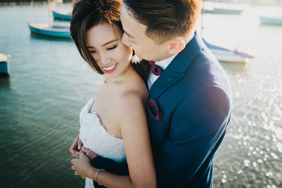 M&K: Melbourne Golden Hour Pre-wedding Photoshoot at Princes Pier by Felix on OneThreeOneFour 17