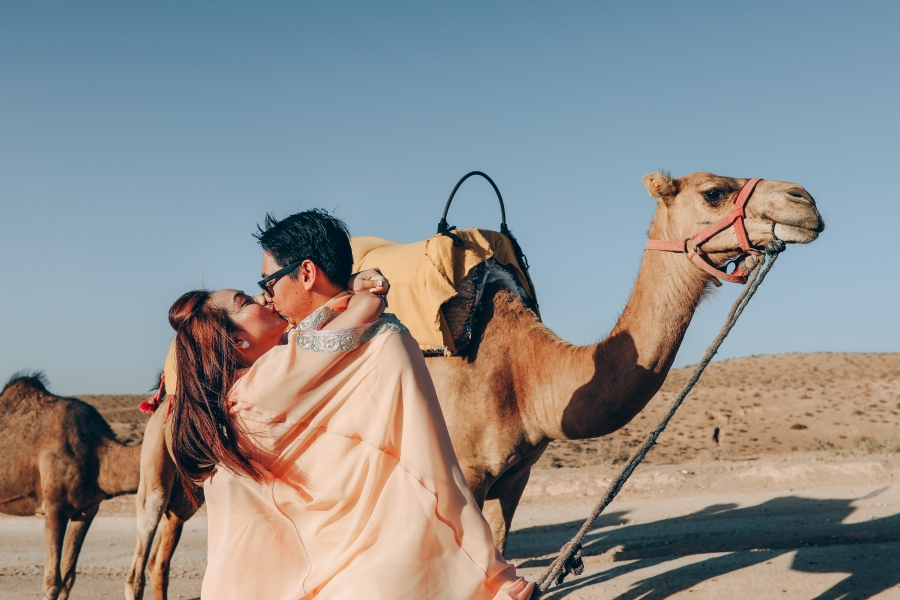 Morocco Surprise Proposal And Casual Couple Photoshoot At Agafay Desert by AW on OneThreeOneFour 8