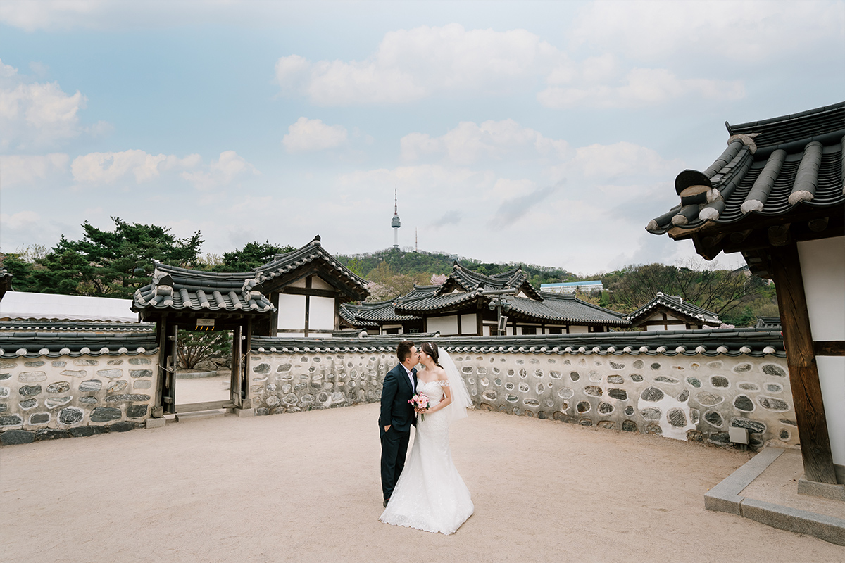 Cherry Kiss: Capturing Love Amidst Seoul's Cherry Blossoms by Jungyeol on OneThreeOneFour 22