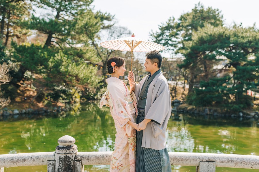 J&G: Kyoto Pre-wedding Photoshoot with Kimono by Shu Hao on OneThreeOneFour 9