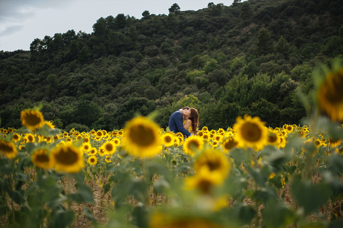 The Perfect Southern France Provence Pre-Wedding Photoshoot with Lavenders & Sunflowers by Vin on OneThreeOneFour 5
