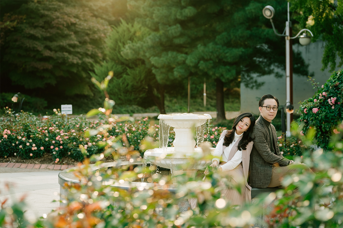 Autumn Date Snap Couple Photoshoot with Flower Fields at Haneul Park by Jungyeol on OneThreeOneFour 7
