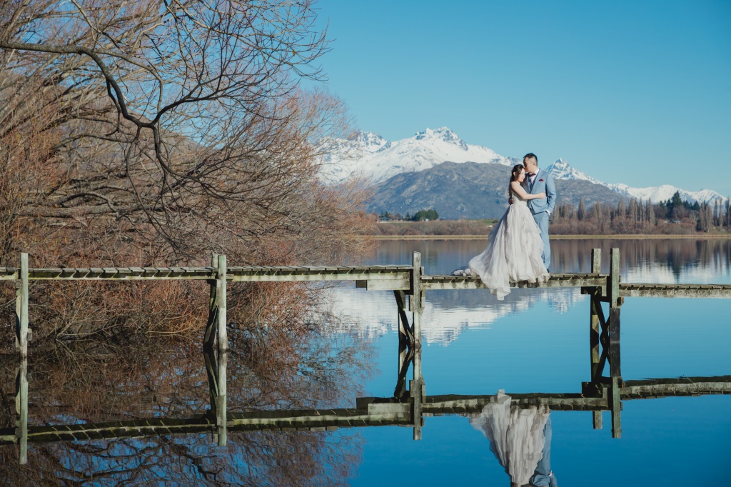 紐西蘭婚紗拍攝 - 海斯湖、瓦納卡湖和庫克山 by Fei on OneThreeOneFour 8
