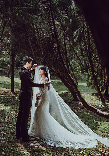 Taiwan Foresty Prewedding Photoshoot 