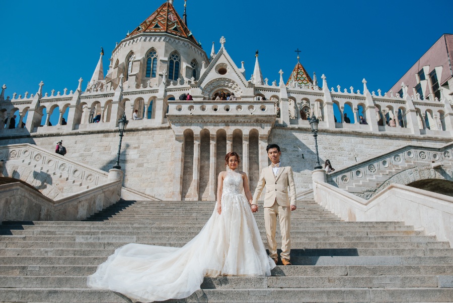 S&G: Budapest Pre-wedding Photoshoot at Castle District by Drew on OneThreeOneFour 21