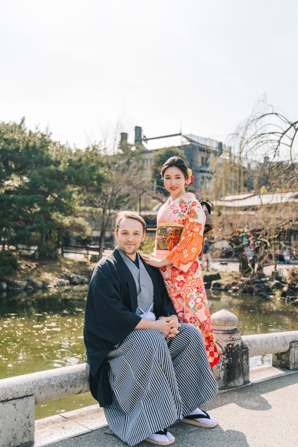 Kyoto Kimono Prewedding Photoshoot Higashiyama District Japan by Shu Hao on OneThreeOneFour 43