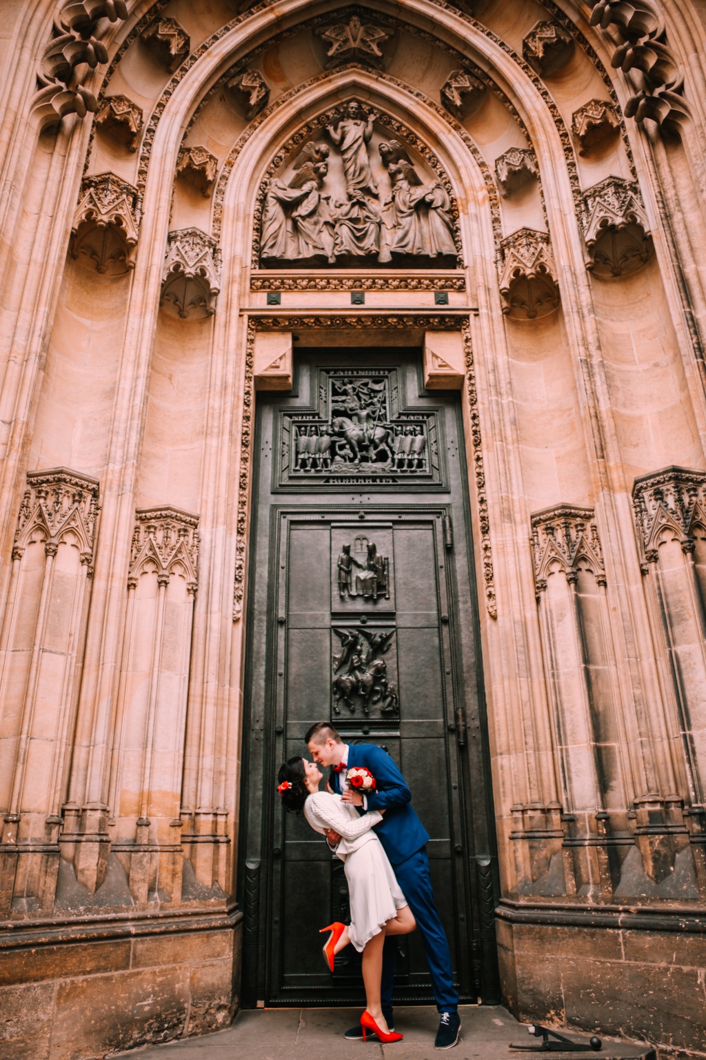 Prague Pre-Wedding Photography At Garden Of The Ramparts In Spring  by Vickie on OneThreeOneFour 0