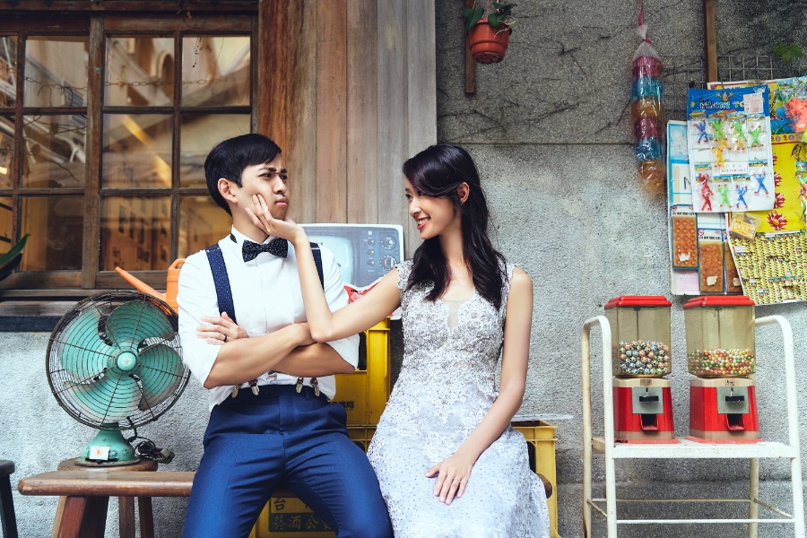 Outdoor prewedding photoshoot at Taiwan Shan Chih Hall Tatung University by Doukou on OneThreeOneFour 27