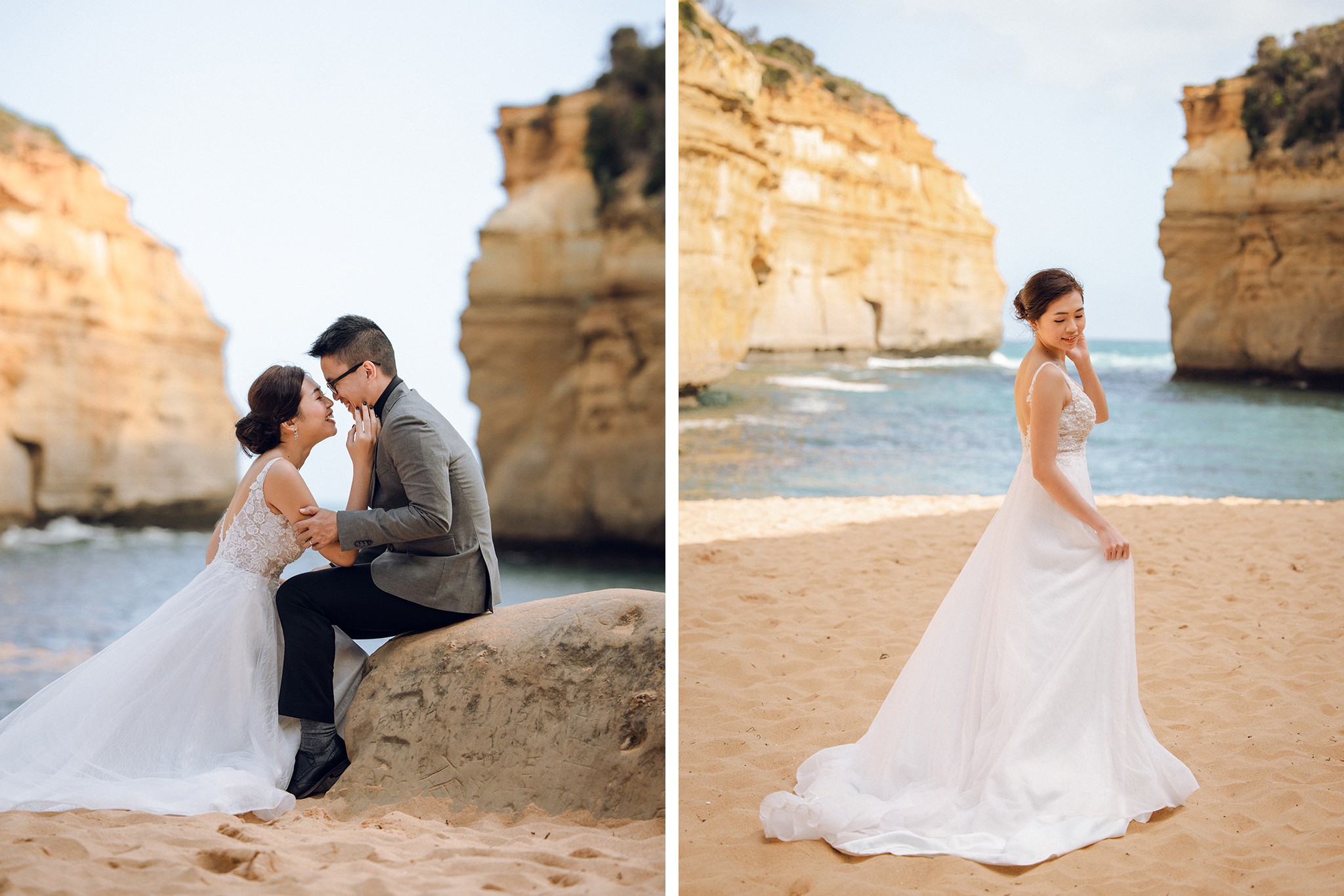 澳洲大洋路婚紗拍攝 十二使徒岩和阿德湖峽 by Freddie on OneThreeOneFour 3