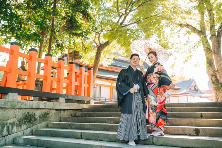 P&D: Kyoto pre-wedding in kimonos by Shu Hao on OneThreeOneFour 6