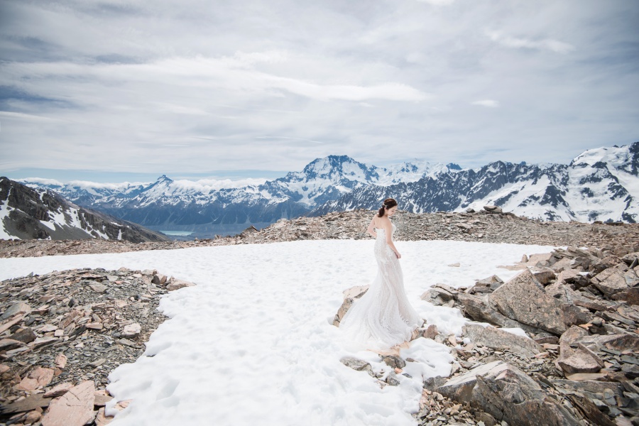 New Zealand Pre-Wedding Photoshoot At Snow Mountain And Lake Tekapo  by Mike  on OneThreeOneFour 5
