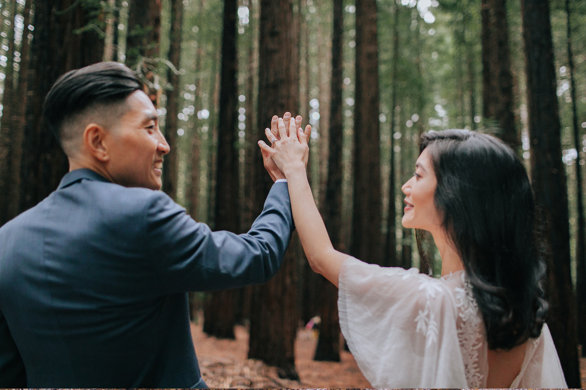 Melbourne Pre-Wedding Photoshoot in Royal Botanical Gardens & Redwood Forest by Freddie on OneThreeOneFour 21