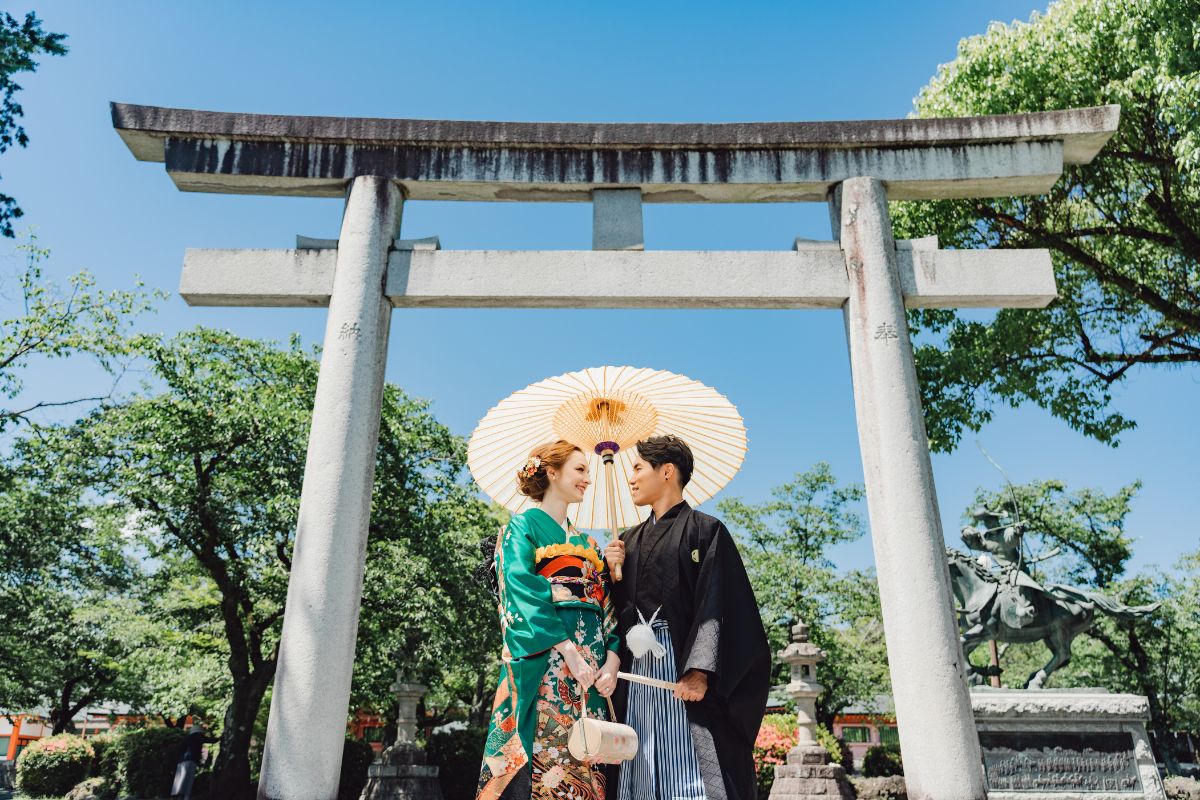 Tokyo Kimono Photoshoot and Prewedding Photoshoot At Makaino Farm & Saiko Lake with Mount Fuji by Dahe on OneThreeOneFour 1